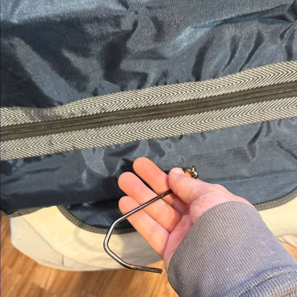 Vintage Pierre Cardin Nylon Travel Bundle Luggage Garment Bag